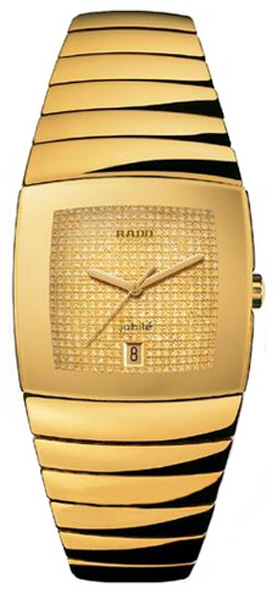 Rado Sintra Jubile Battery Operated Quartz Gold Mens Watch R13873702 