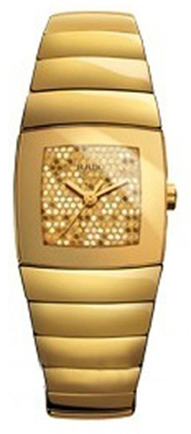 Rado Sintra Jubile Battery Operated Quartz Gold Ladies Watch R13874702 