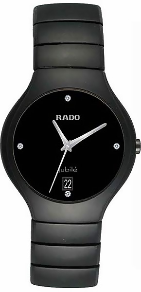 Rado True Battery Operated Quartz Black Watch R27653712 