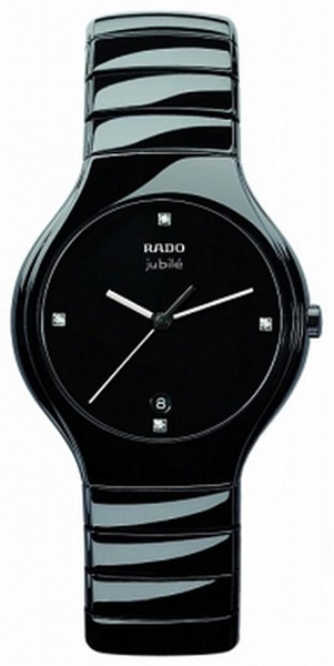 Rado True Battery Operated Quartz Black Watch R27653742 