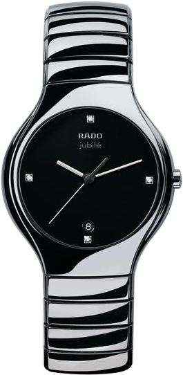 Rado True Battery Operated Quartz Black Mens Watch R27654742 