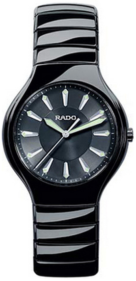 Rado True Battery Operated Quartz Black Ladies Watch R27655152 