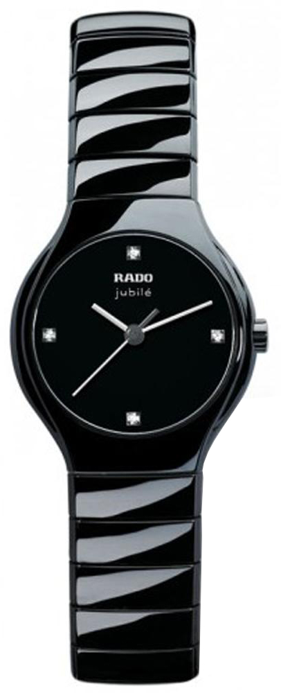 Rado True Battery Operated Quartz Black Mens Watch R27655742 