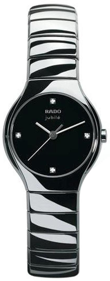 Rado True Battery Operated Quartz Black Ladies Watch R27656742 