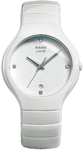 Rado True Battery Operated Quartz White Mens Watch R27695712 