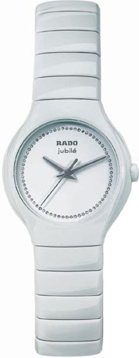 Rado True Battery Operated Quartz White Ladies Watch R27696732 