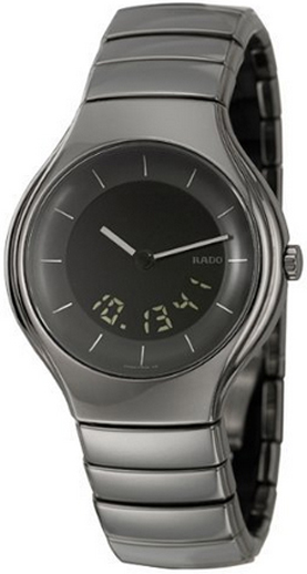 Rado True Battery Operated Quartz Black Mens Watch R27907152 