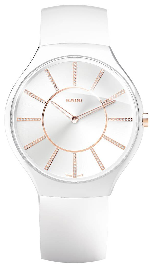 Rado True Battery Operated Quartz White Mens Watch R27957709 