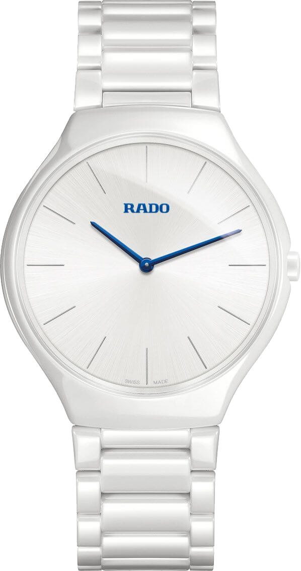 Rado True Battery Operated Quartz White Unisex Watch R27957022 