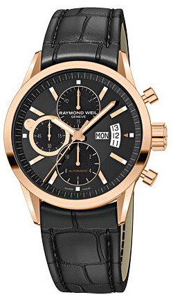 Raymond Weil Freelancer Self winding Automatic Black Mens Watch 17740-G-20001 