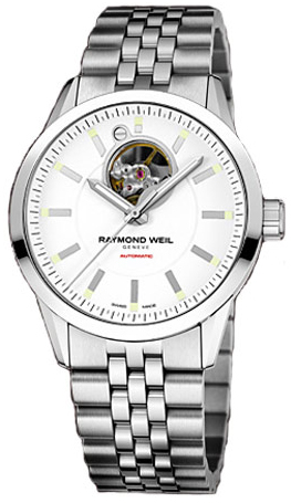 Raymond Weil Freelancer Self winding Automatic White Mens Watch 2710-ST-30001 