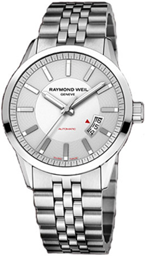 Raymond Weil Freelancer Self winding Automatic Silver Mens Watch 2730-ST-65001 