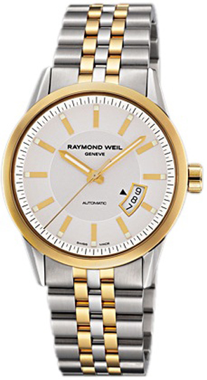 Raymond Weil Freelancer Self winding Automatic Silver Mens Watch 2730-STP-65001 