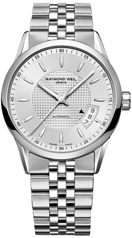 Raymond Weil Freelancer Self winding Automatic Silver Mens Watch 2770-ST-65021 