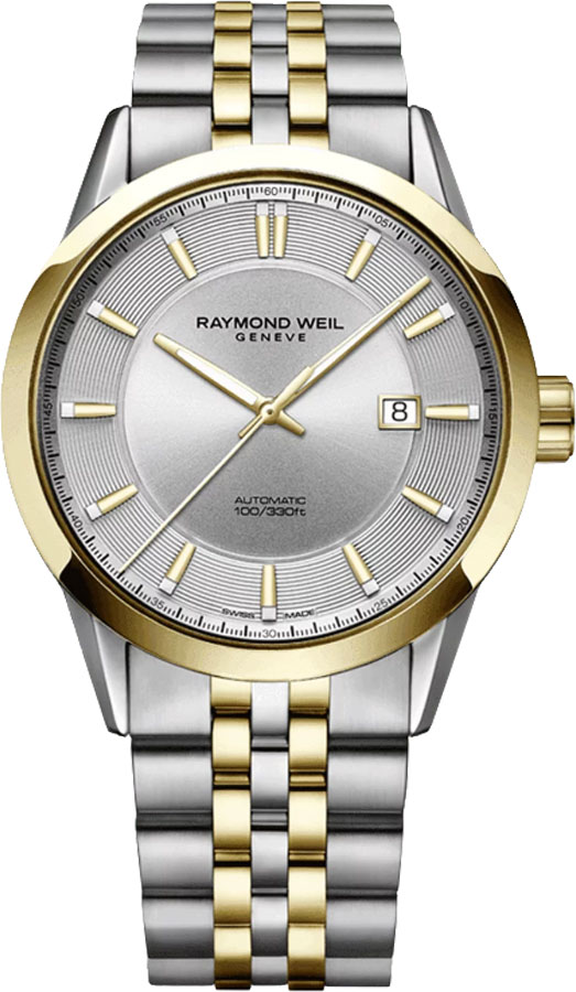 Raymond Weil Freelancer Self winding Automatic Silver Mens Watch 2731-STP-65001 