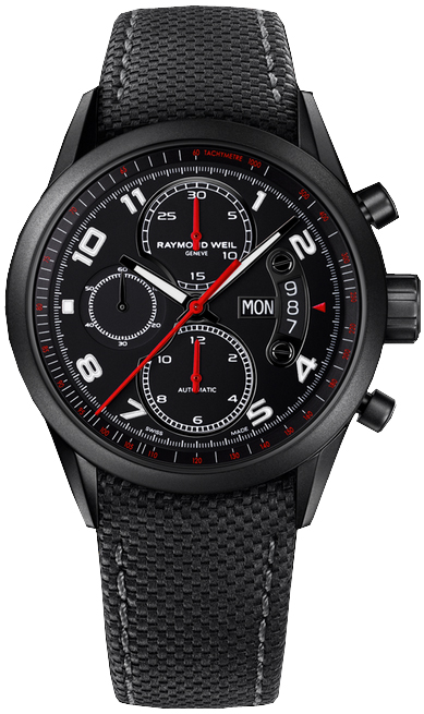 Raymond Weil Freelancer Self winding Automatic Black Mens Watch 7730-BK-05207 