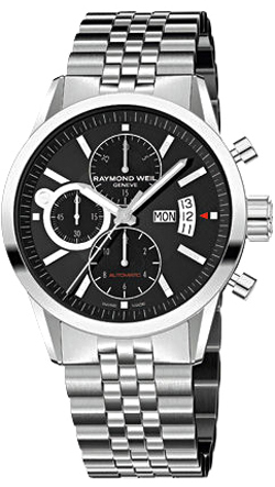 Raymond Weil Freelancer Self winding Automatic Black Mens Watch 7730-ST-20001 