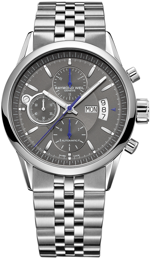 Raymond Weil Freelancer Self winding Automatic Grey Mens Watch 7730-ST-60021 