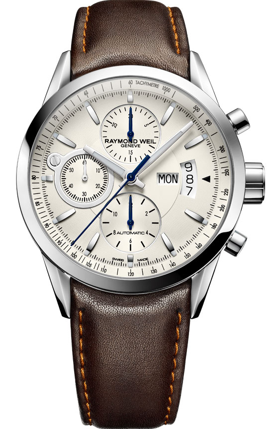 Raymond Weil Freelancer Self winding Automatic Silver Mens Watch 7730-STC-65021 