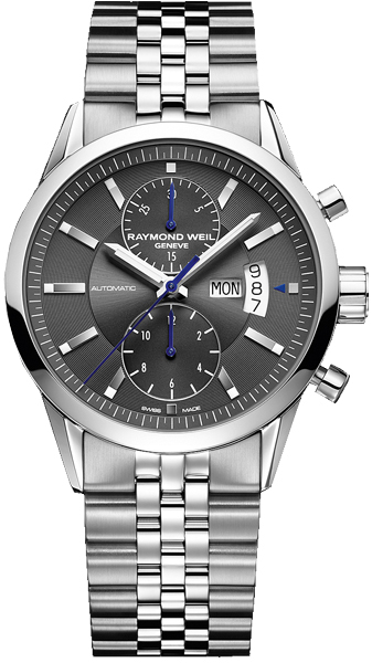 Raymond Weil Freelancer Self winding Automatic Grey Mens Watch 7735-ST-60001 