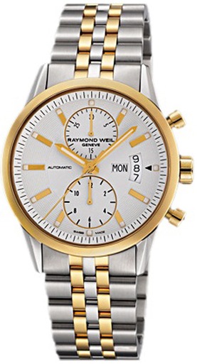 Raymond Weil Freelancer Self winding Automatic Silver Mens Watch 7735-STP-30001 
