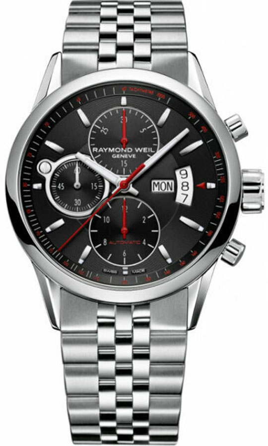 Raymond Weil Freelancer Self winding Automatic Black Mens Watch 7730-ST-20041 