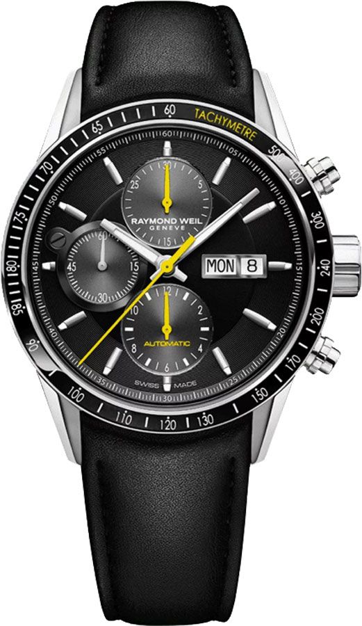 Raymond Weil Freelancer Self winding Automatic Black Mens Watch 7731-SC1-20121 