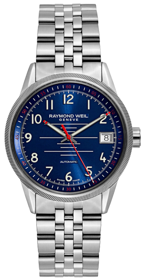 Raymond Weil Freelancer Self winding Automatic Blue Mens Watch 2754-ST-05500 