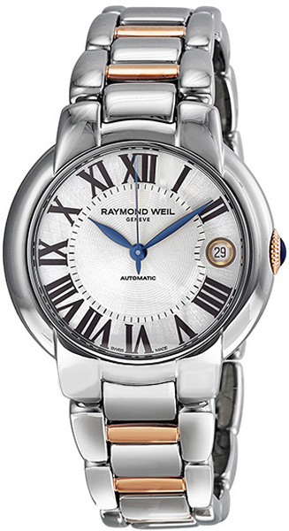 Raymond Weil Jasmine Self winding Automatic Silver Ladies Watch 2935-S5-00659 