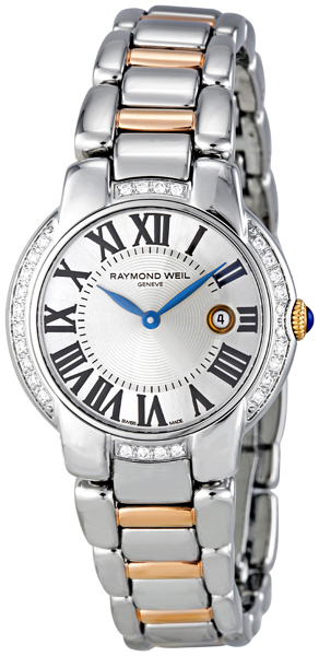 Raymond Weil Jasmine Battery Operated Quartz Silver Ladies Watch 5229-S5S-00659 