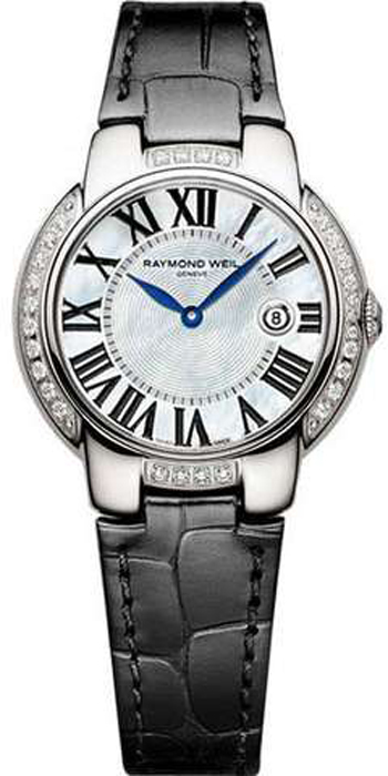Raymond Weil Jasmine Battery Operated Quartz White Ladies Watch 5229-SCS-00970 