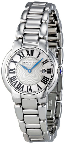 Raymond Weil Jasmine Battery Operated Quartz Silver Ladies Watch 5229-ST-00659 