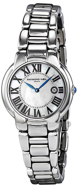 Raymond Weil Jasmine Battery Operated Quartz White Ladies Watch 5229-ST-00970 
