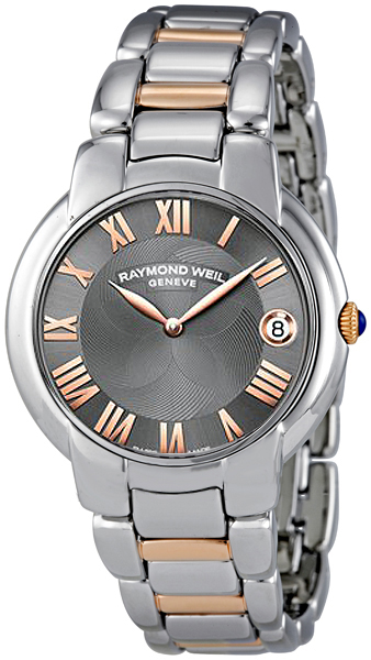 Raymond Weil Jasmine Battery Operated Quartz Grey Ladies Watch 5235-S5-01608 