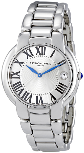 Raymond Weil Jasmine Battery Operated Quartz Silver Ladies Watch 5235-ST-00659 