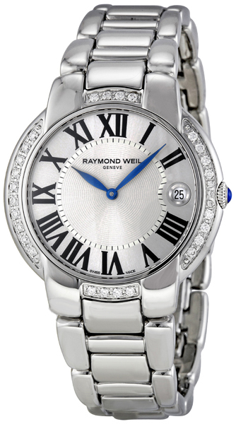 Raymond Weil Jasmine Battery Operated Quartz Silver Ladies Watch 5235-STS-00659 