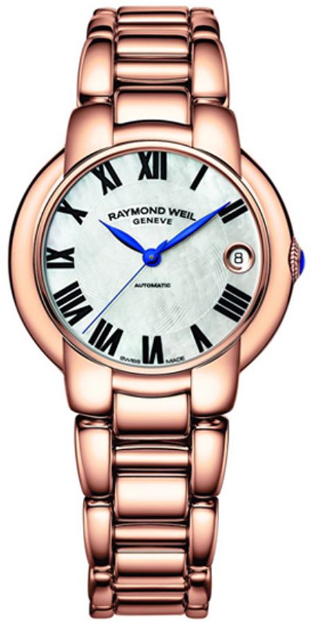 Raymond Weil Jasmine Self winding Automatic White Ladies Watch 2935-P5-01970 