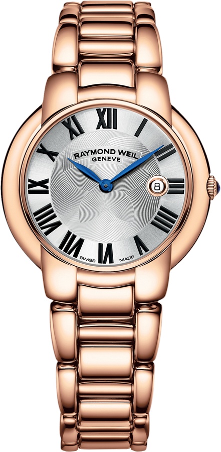 Raymond Weil Jasmine Battery Operated Quartz Silver Ladies Watch 5235-P5-01659 