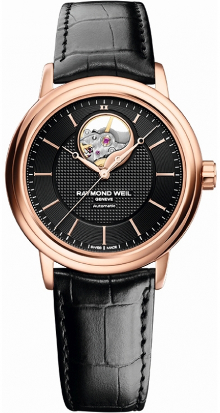 Raymond Weil Maestro Self winding Automatic Black Mens Watch 2827-PC5-20001 
