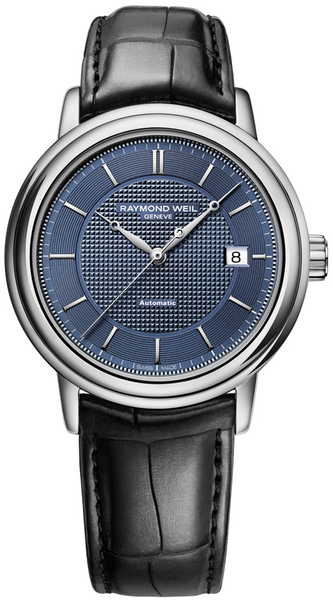Raymond Weil Maestro Self winding Automatic Blue Mens Watch 2837-STC-50001 