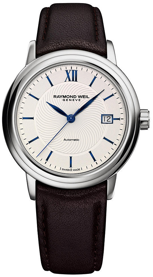 Raymond Weil Maestro Self winding Automatic Silver Mens Watch 2837-STC-SINAT 