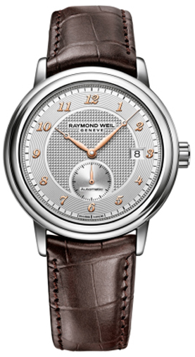 Raymond Weil Maestro Self winding Automatic Silver Mens Watch 2838-SL5-05658 