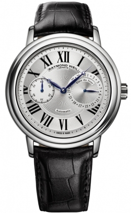 Raymond Weil Maestro Self winding Automatic Silver Mens Watch 2846-STC-00659 