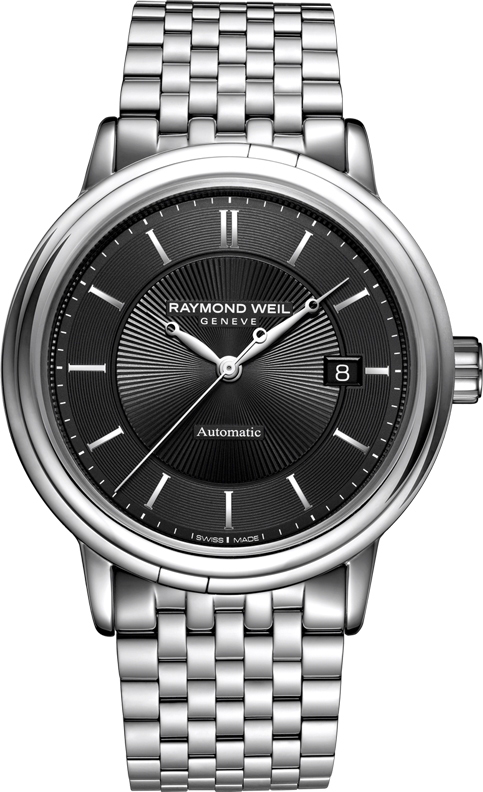 Raymond Weil Maestro Self winding Automatic Black Mens Watch 2847-ST-20001 