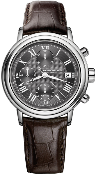 Raymond Weil Maestro Self winding Automatic Grey Mens Watch 7737-STC-00609 