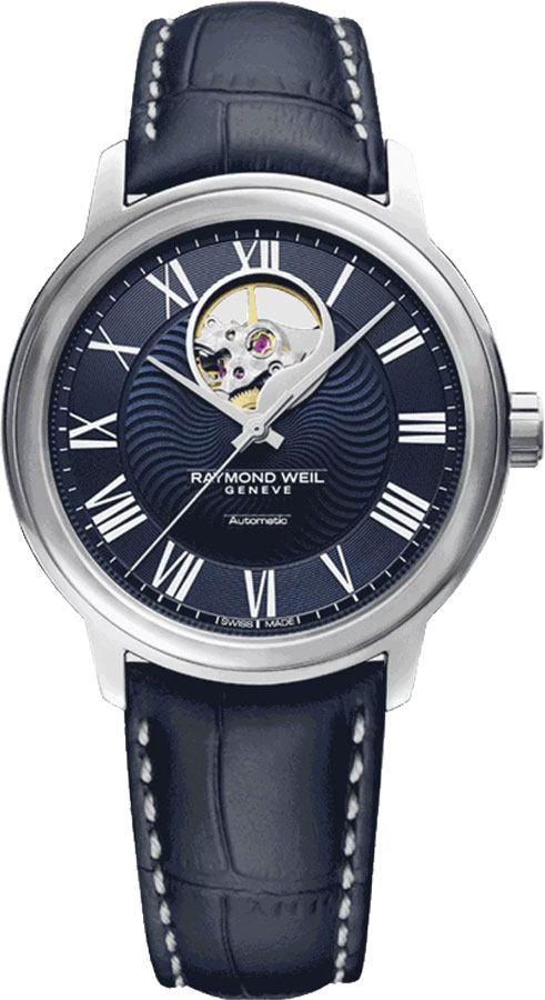 Raymond Weil Maestro Self winding Automatic Blue Mens Watch 2227-STC-00508 