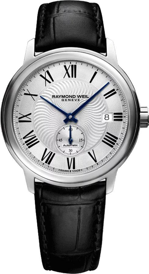 Raymond Weil Maestro Self winding Automatic Silver Mens Watch 2238-STC-00659 