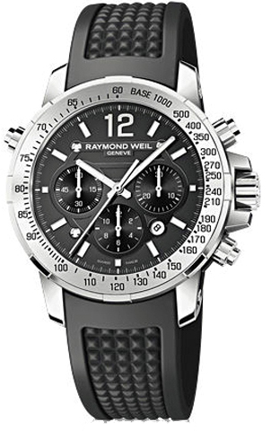 Raymond Weil Nabucco Self winding Automatic Black Mens Watch 7800-SR1-05207 