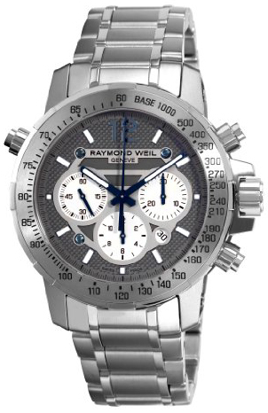 Raymond Weil Nabucco Self winding Automatic Grey Mens Watch 7800-TI-05607 