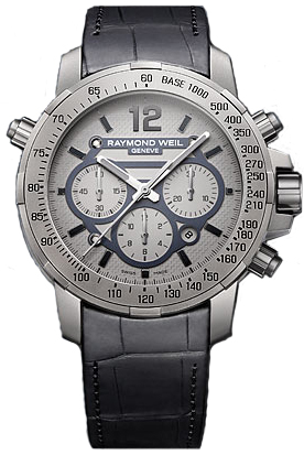 Raymond Weil Nabucco Self winding Automatic Grey Mens Watch 7820-STC-05607 